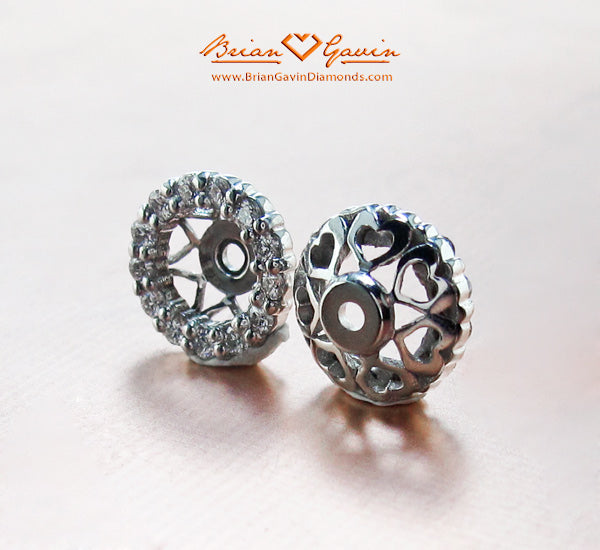 Custom Diamond Earring Jackets by Brian Gavin…