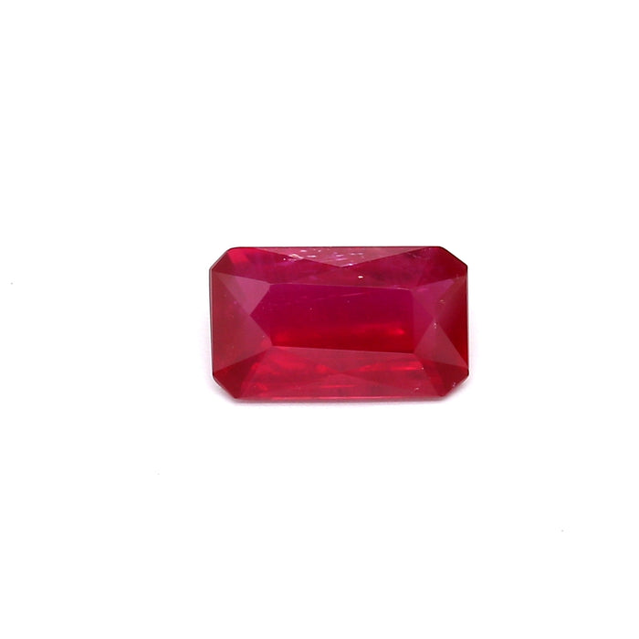 1.43 VI2 Octagon Red Ruby