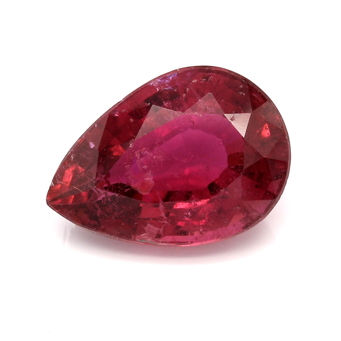 10.14 VI2 Pear-shaped Purplish Pink Tourmaline