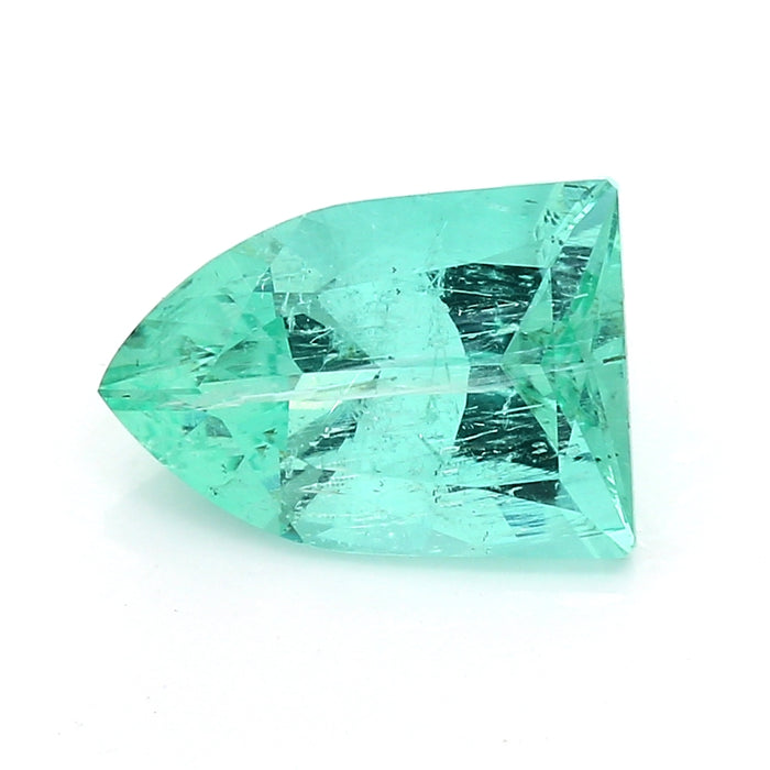 2.94 VI2 Shield Bluish green Emerald