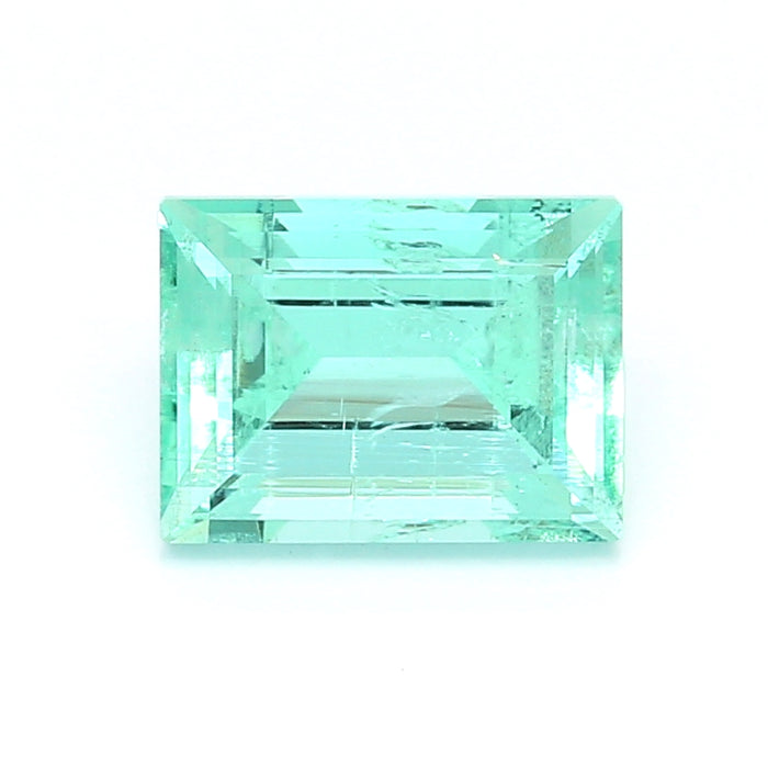 2.41 VI1 Rectangle Bluish green Emerald