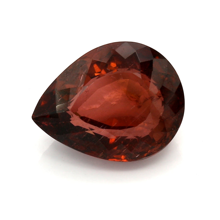 9.59 VI2 Pear-shaped Pinkish Orange Tourmaline