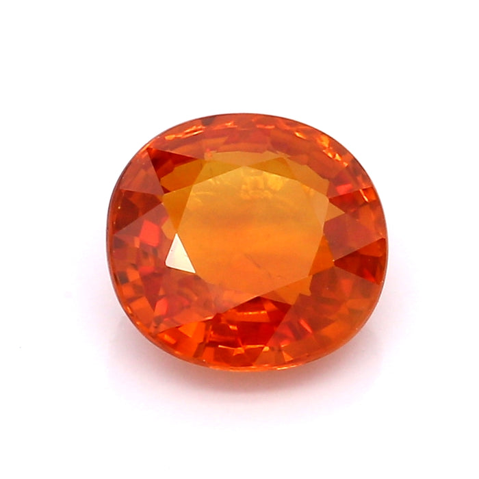 3 EC1 Cushion Orange Fancy sapphire