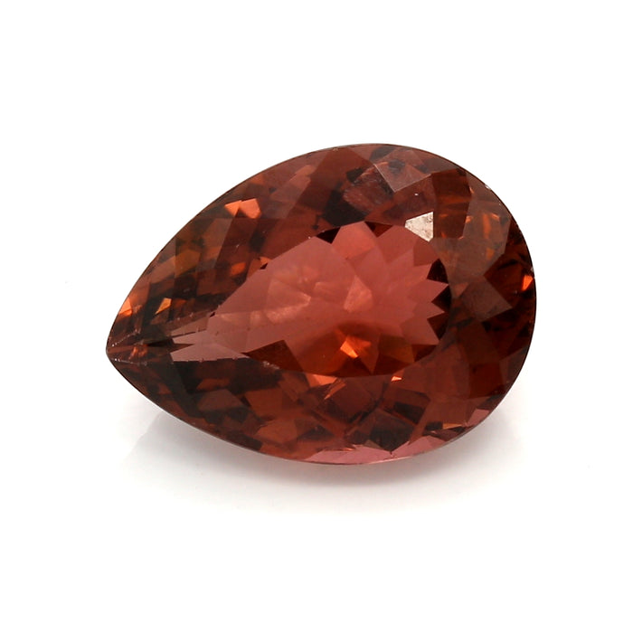 7.76 EC1 Pear-shaped Pinkish Orange Tourmaline