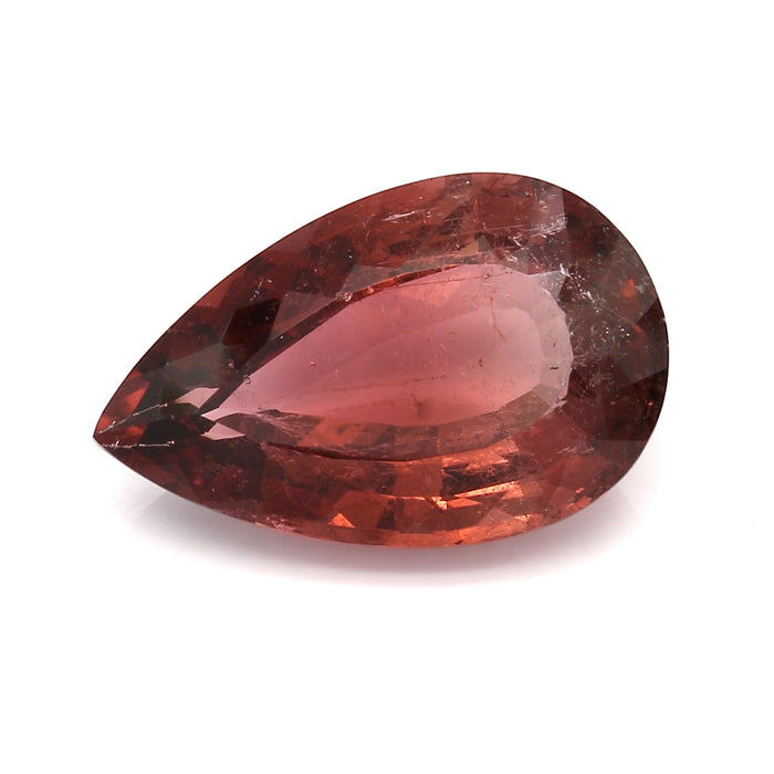 9.82 VI2 Pear-shaped Purplish Pink Tourmaline