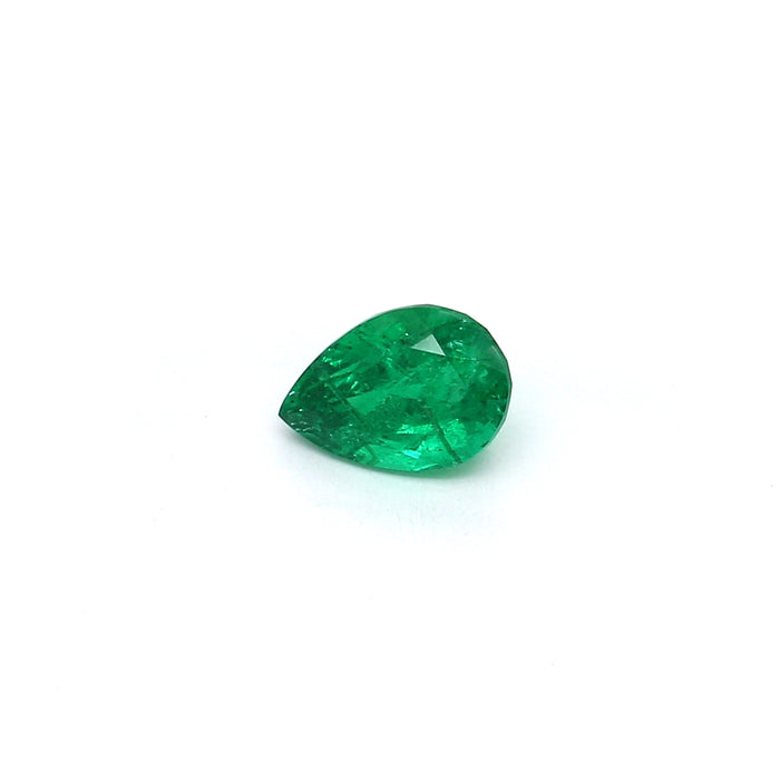 0.64 VI1 Pear-shaped Green Emerald