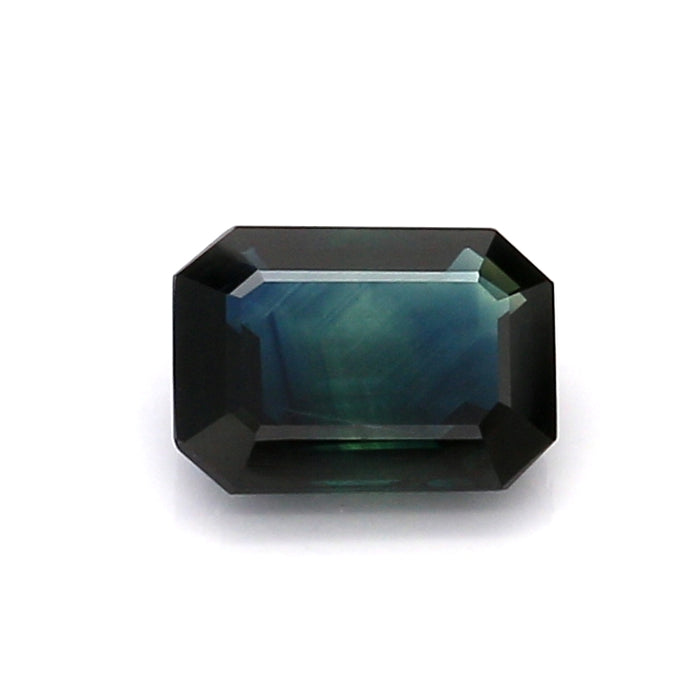 1.1 EC1 Octagon Bluish green Fancy sapphire