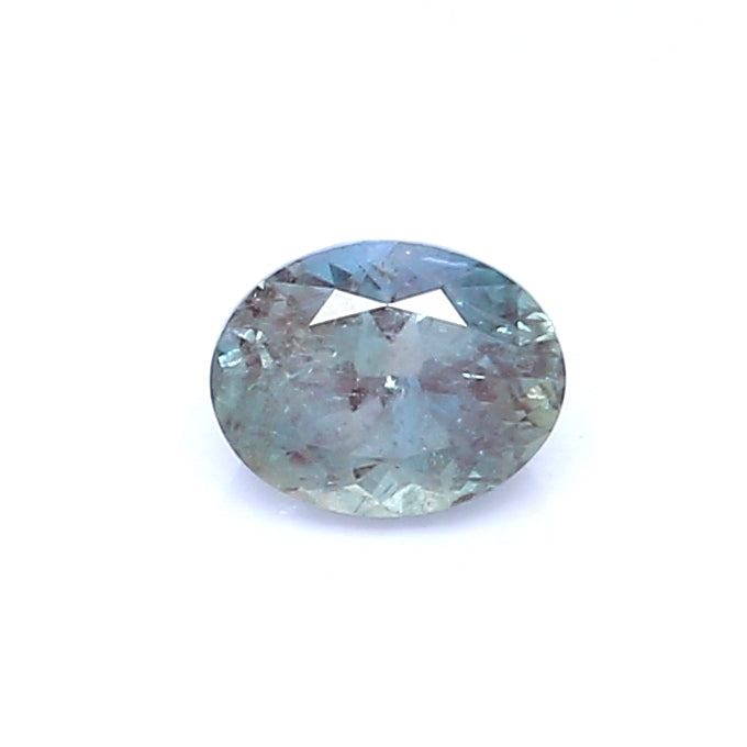 0.65 VI2 Oval Bluish green / Purple Alexandrite