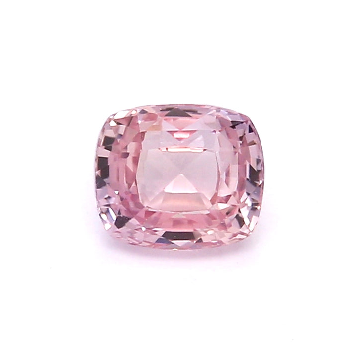 1.57 EC2 Cushion Orangy Pink Fancy sapphire