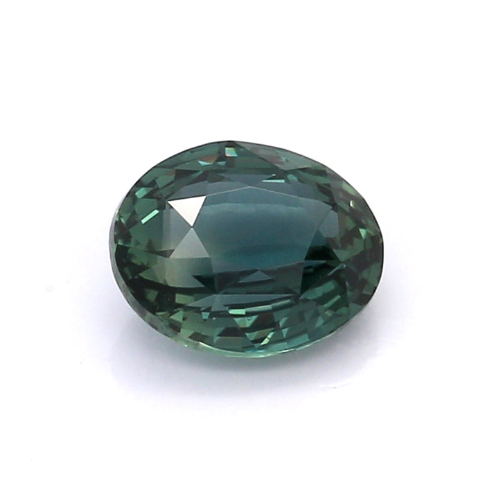 2 EC1 Oval Bluish green Fancy sapphire