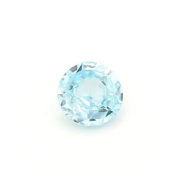 0.27 EC1 Round Greenish Blue Zircon