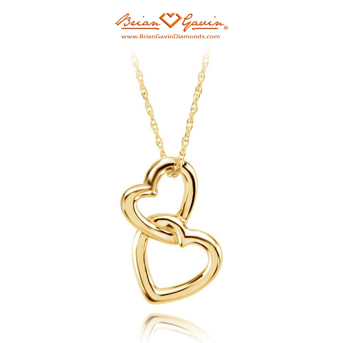 Double Heart Necklace