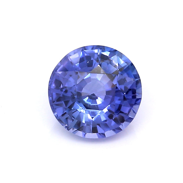 2.7 EC2 Round Purplish Blue Sapphire