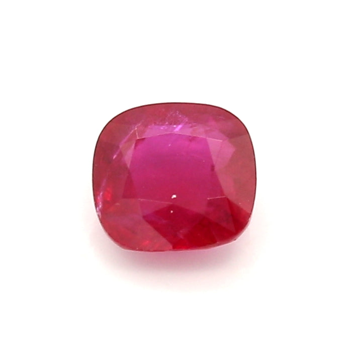 0.95 VI2 Cushion Red Ruby