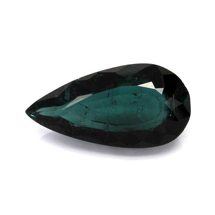 10.6 VI2 Pear-shaped Bluish green Tourmaline