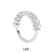 14K White Gold