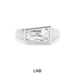 14K White Gold