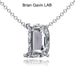 14K White Gold, D