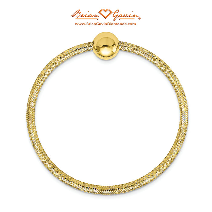 14K Yellow Gold