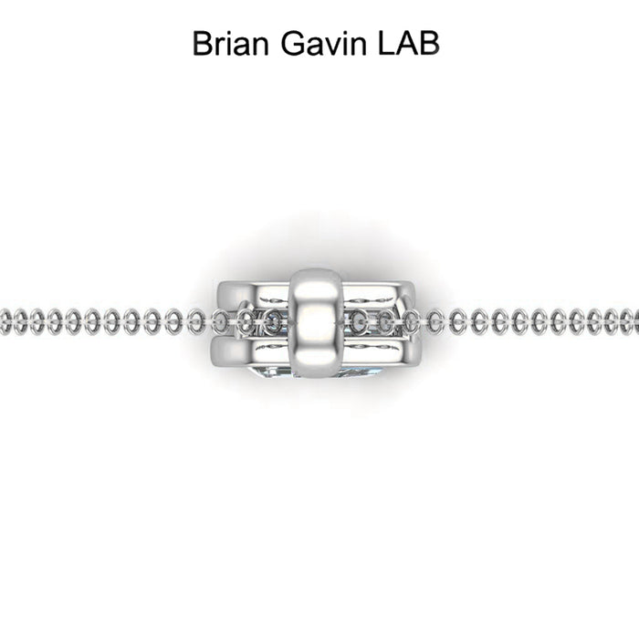 14K White Gold, C