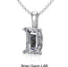 14K White Gold, D