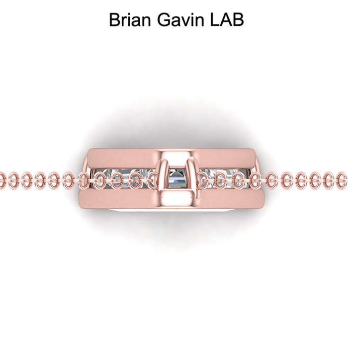 14K Rose Gold, A