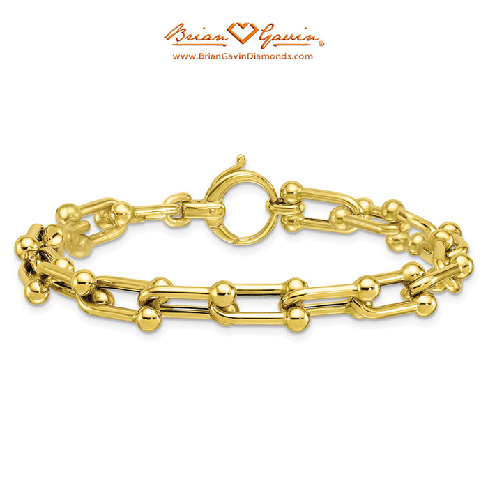 14K Yellow Gold