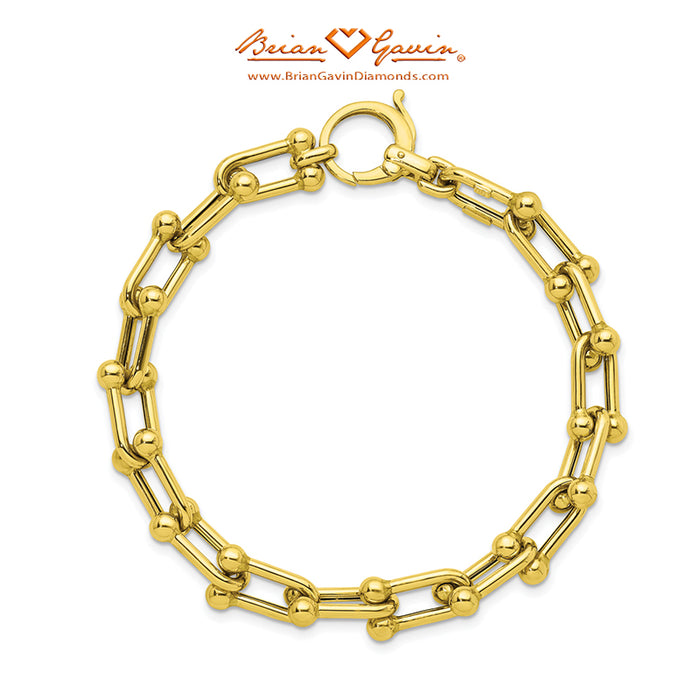 14K Yellow Gold