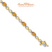 14K Yellow Gold, Citrine