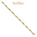 14K Yellow Gold, Peridot