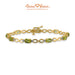 14K Yellow Gold, Peridot