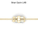 14K Yellow Gold, C