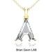 14K Yellow Gold, A