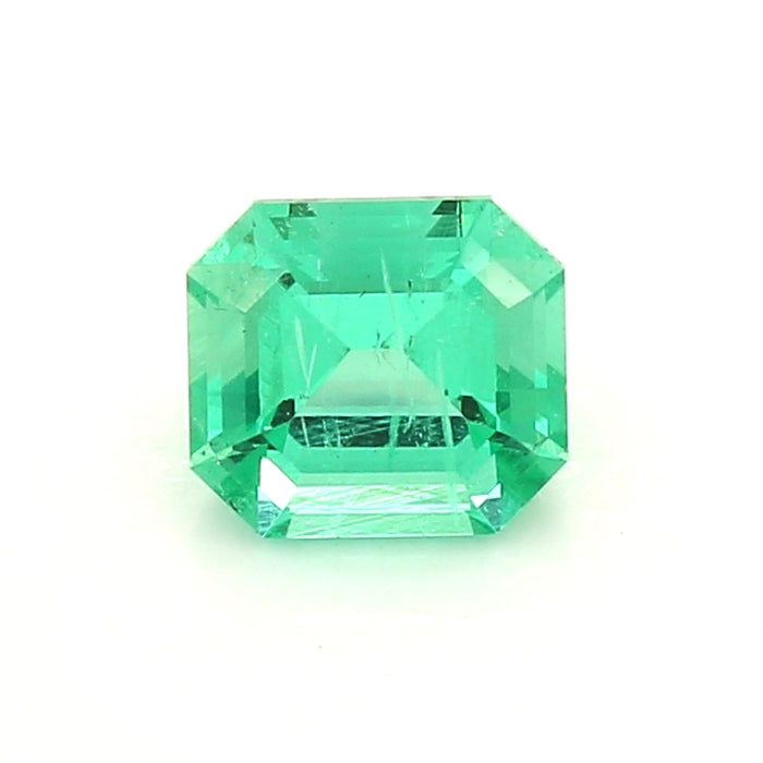 0.97 VI1 Octagon Green Emerald