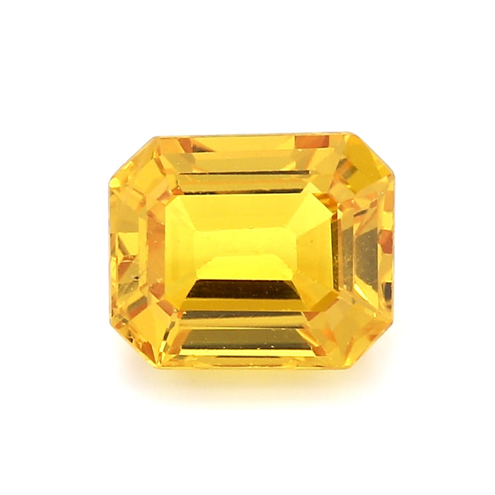 3.87 EC2 Octagon Yellow Fancy sapphire