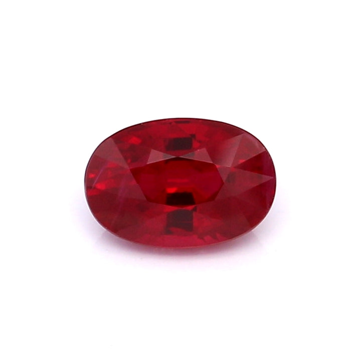 109 EC2 Oval Red Ruby