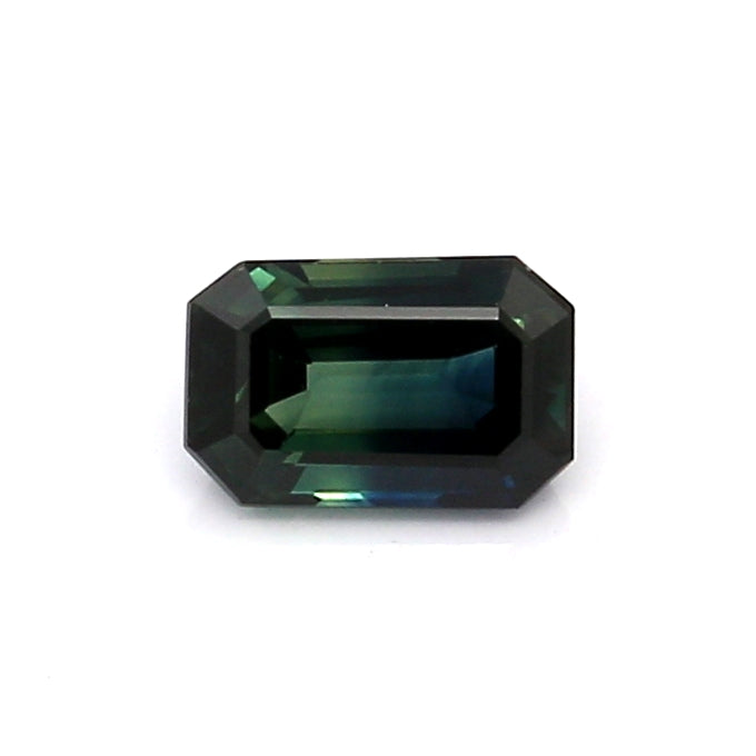 0.79 EC1 Octagon Bluish green Fancy sapphire