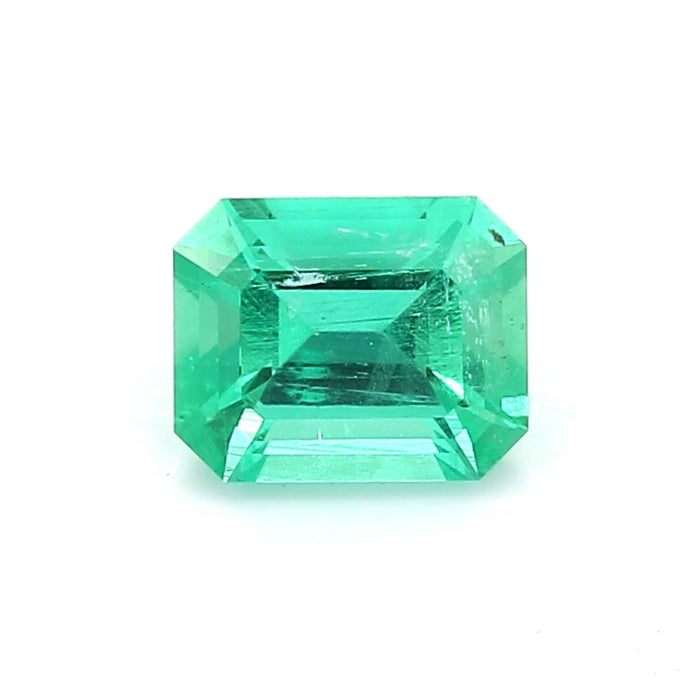 2.22 VI1 Octagon Bluish green Emerald