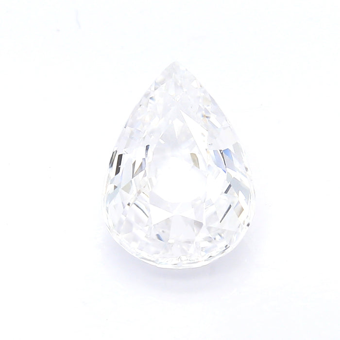 4.8 EC2 Pear-shaped Colorless Fancy sapphire