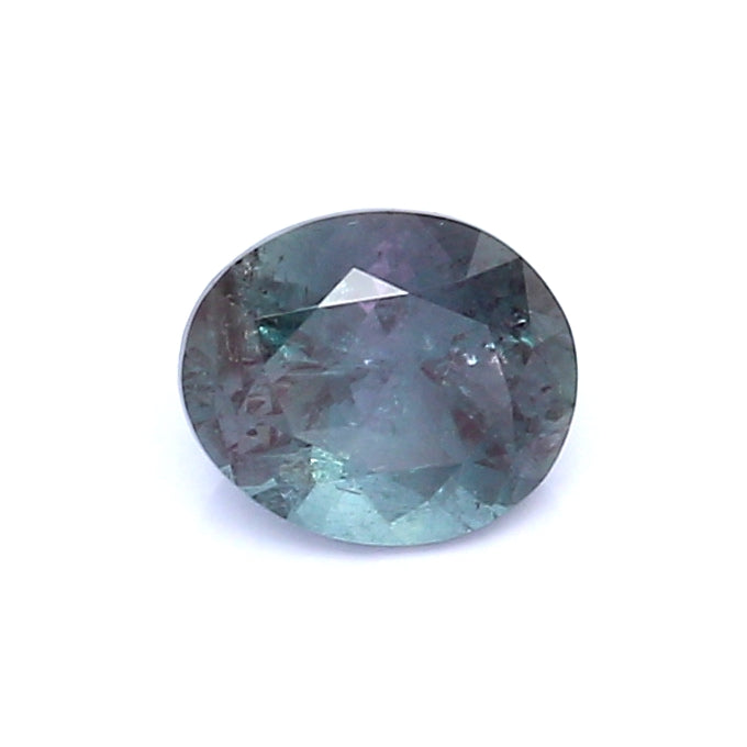 1.04 VI2 Oval Bluish green / Purple Alexandrite