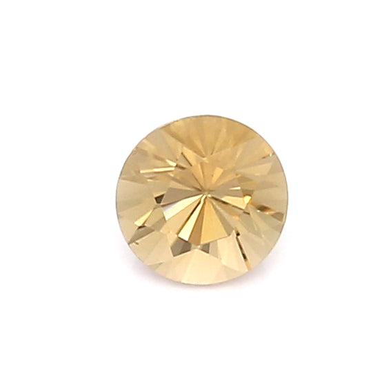 0.34 EC1 Round Yellow Tourmaline