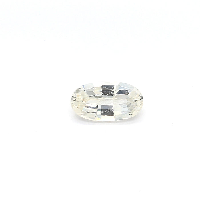 0.95 VI1 Oval Near Colorless Fancy sapphire