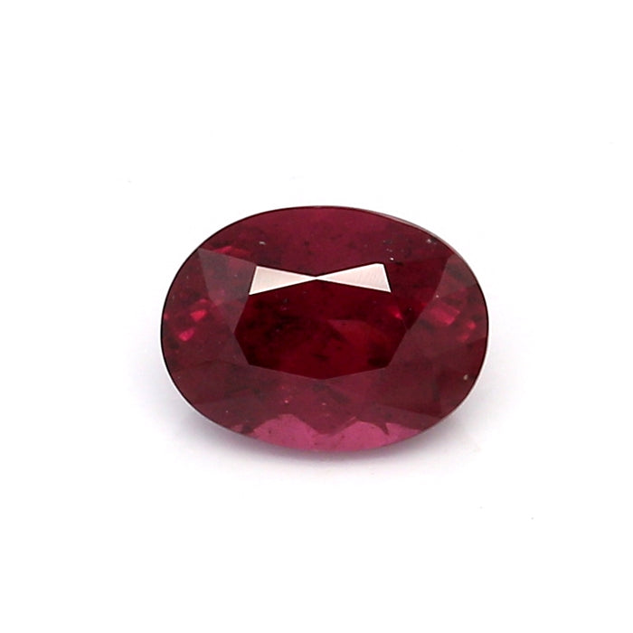 1.22 EC2 Oval Purplish Red Rhodolite