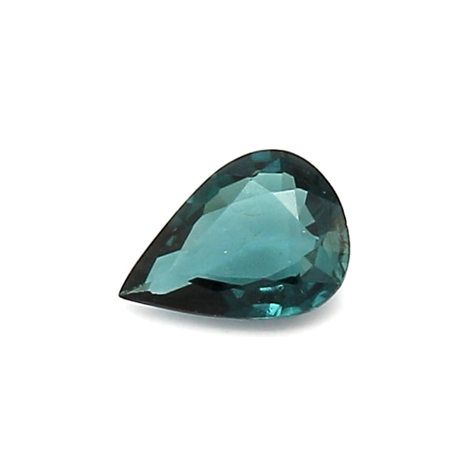 0.29 EC1 Pear-shaped Bluish green Tourmaline