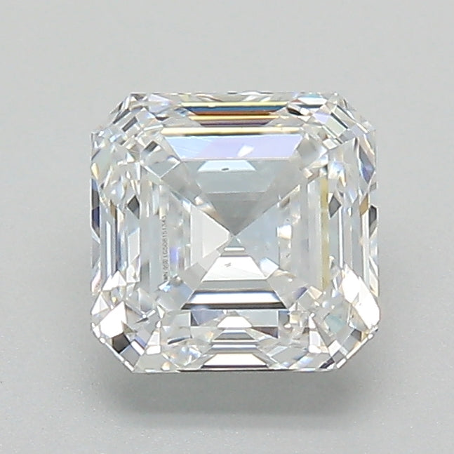 1.11 D VS2 BG Select Lab Grown Asscher Diamond