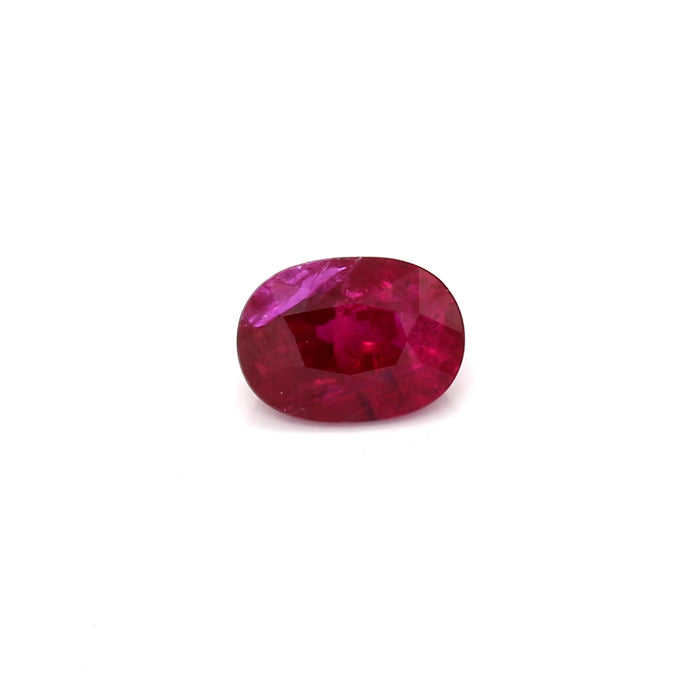 1.15 VI2 Oval Purplish Red Ruby