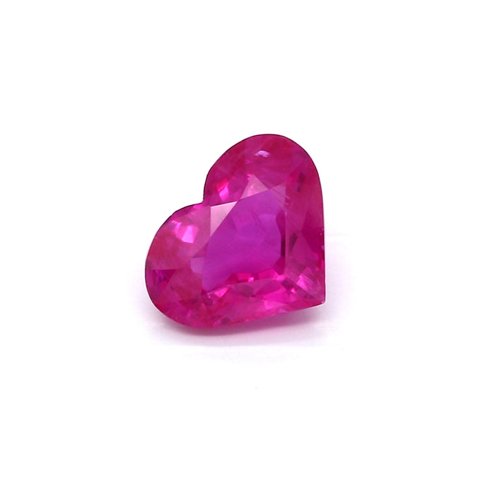 2.3 VI1 Heart-shaped Pinkish Red Ruby