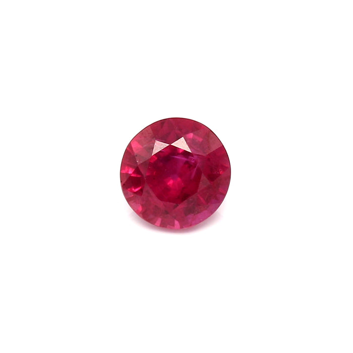 1.58 VI1 Round Purplish Red Ruby