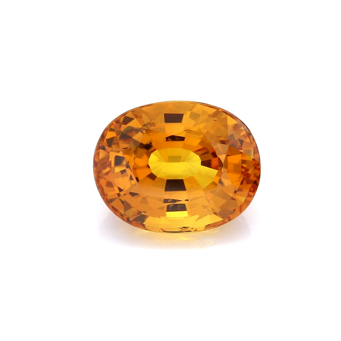 6.69 EC1 Oval Orangy Yellow Fancy sapphire