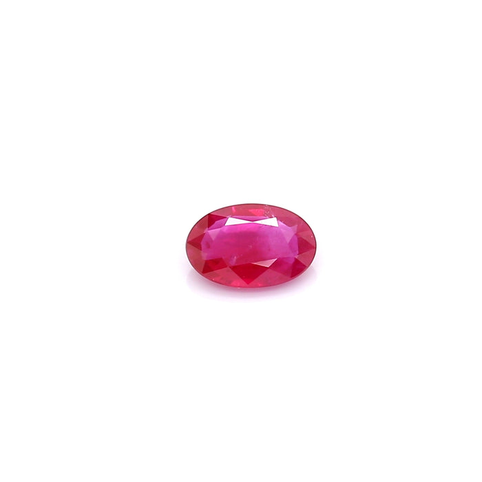 0.39 VI1 Oval Pinkish Red Ruby